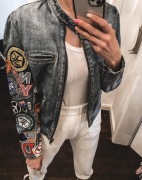 DKNY dzinsowa kurtka