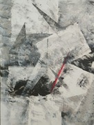 ,,Pierwszy śnieg" akryl na płótnie, 60x80