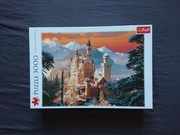 Zamek Neuschwanstein Puzzle Trefl 3000 elementów