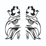 NAKLEJKA TUNING SCANIA ORZEŁEK- KOMPLET 2szt. 2023