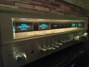 Fisher RS-2004A Amplituner Stereo Wskaźniki Equalizer