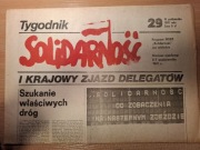 Tygodnik Solidarność 29 1981 Krajowy Zjazd Delegatów szukanie dróg