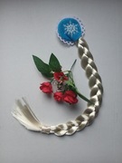 Warkocz Disney Frozen kraina lodu Elsa 