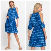 Sukienka ombre wiskoza  48 4xl 50 5xl plussize 