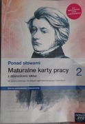 Ponad słowami. Maturalne karty pracy 2