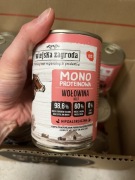 Mokra karma dla kota Wiejska Zagroda: WOŁOWINA 21 sztuk