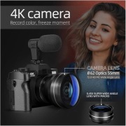 Kamera wideo Kompaktowy cyfrowy aparat fotograficzny Kamera internetowa 4K 