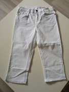 Esmara damskie białe spodnie rybaczki r 36 pas 70-78