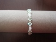 Bransoletka amazonit, rękodzieło