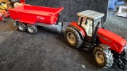 Siku Massey Ferguson 8280 z przyczepą Krampe 1:32