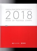 Księga znaczków pocztowych ze znaczkami czystymi z 2018 roku