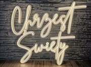 Chrzest święty neon led ledon xxl napis