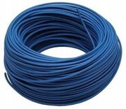 Przewód DY 4,0 niebieski H07V-U 450/750V, krążek 100mb