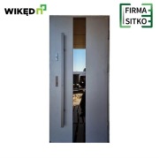 Drzwi Zewnętrzne WIKĘD Optimum Termo 76mm wzór GD04 z montażem