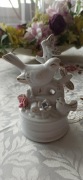 Figurka porcelanowa z ptaszkami