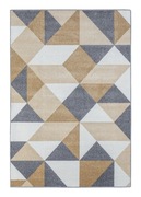Dywan nowoczesny Amir Triangle szary 200 x 300 cm 2 x 3m