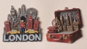 Magnes na lodówkę akrylowy London Londyn England Anglia Wielka Brytania(44)