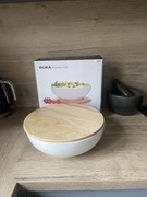 Duka duza ceramiczna miska z pokrywką nowa