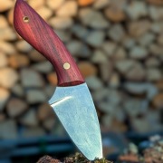 Nóż bushcraft ręcznie robiony custom knife EDC