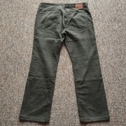 Spodnie sztruksowe męskie kolor khaki f. BIG STAR