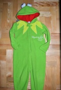 12^ Disney żaba Kermit strój przebranie piżama 3/4 Lat_ 98/104  cm