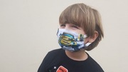 Maseczka ochronna bawełniana wielorazowa dziecięca