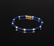 Bransoletka męska z kamieni naturalnych 