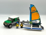 Lego City 60149 Terenówka 4x4 z katamaranem