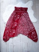 szarawary, spodnie, rozm. M/L, słonie, orient, indie, boho, etno