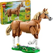 LEGO Creator Piękny Koń 3w1Kultowy Zestaw dla Fanów Zwierząt