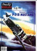 Mały Modelarz 1-2 2003 P-51B Mustang model 1:33