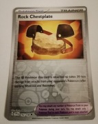 Karta Pokemon TRAINRER ROCKE CHESTPLATE(SVI 192) 