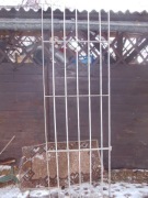 Ciężka krata stalowa,okienna.