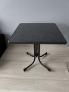 Stół ogrodowy ciemno szary 70x70x72 cm