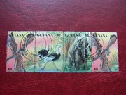 Gujana 1993 CTO Fauna Zwierzęta