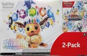 Pokemon Prismatic Evolutions 2-Pack Trainer Box and Booster Bundle