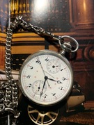 Zegarek kieszonkowy z chronografem EXELSIOR PARK 51mm stal 