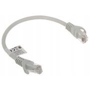 Patchcord U/UTP kat.5e RJ-45 szary (0,5M)