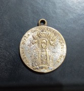 Medalik religijno - patriotyczny XVlll-XlX wiek 