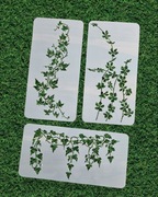 Szablony 3szt , malarski, DIY, scrapbookingu, tynk ozdobny - Nr K3