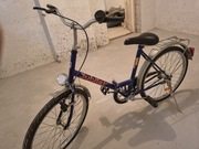 Rower składany granatowy