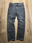 Spodnie regular jeans H&M męskie szare rozmiar 34/32