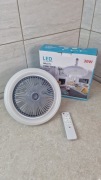 Plafon led wentylator sufitowy z pilotem