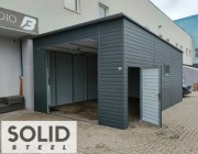 Hala stalowa/ wiata na maszyny / konstrukcja na wymiar / garaż blaszany