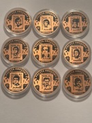 Solidarność. Polegli w kopalni Wujek. Zestaw 09/10. Gyges