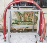 Węże DN 50 3,5m i 4 m do cieczy z okuciem przyłączem