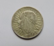 Moneta 5 złotych 1933 Jadwiga (Głowa kobiety). 