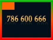 786 600 666 ZŁOTY NUMER STARTER ORANGE NA KARTĘ PREPAID 