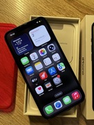 Telefon iPhone 14 128GB Czarny - 93% Kondycji Pudełko Etui