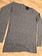Męski longsleeve ASOS Rozmiar XS | Jasnoszary | Dopasowany | Stretch